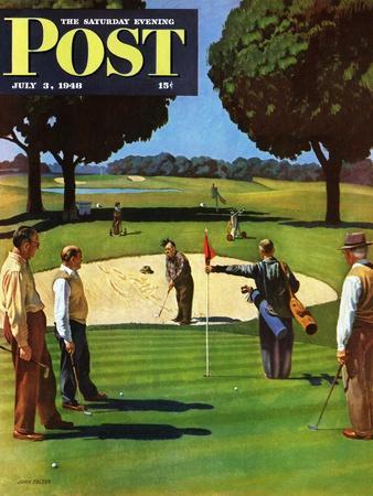 "Sand Trap," Saturday Evening Post Cover, July 3, 1948