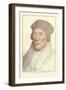 John Fisher, Bishop of Rochester-Hans Holbein the Younger-Framed Giclee Print