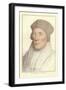 John Fisher, Bishop of Rochester-Hans Holbein the Younger-Framed Giclee Print