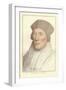 John Fisher, Bishop of Rochester-Hans Holbein the Younger-Framed Giclee Print