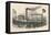 John Fitch's Second Steamboat on the Delaware River-null-Framed Stretched Canvas