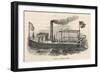 John Fitch's Second Steamboat on the Delaware River-null-Framed Art Print