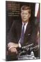 John Fitzgerald Kennedy President of the USA 1961-1963-null-Mounted Photographic Print