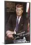 John Fitzgerald Kennedy President of the USA 1961-1963-null-Mounted Photographic Print