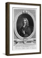 John Flamsteed, Astronomer, 1712-George Vertue-Framed Giclee Print