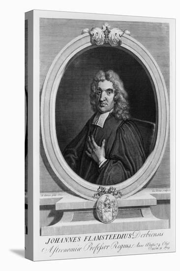 John Flamsteed, Astronomer, 1712-George Vertue-Stretched Canvas