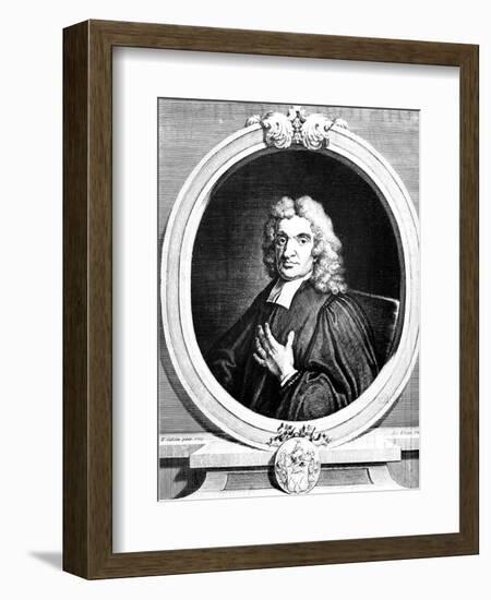 John Flamsteed, English Astronomer and Clergyman, 1712-George Vertue-Framed Giclee Print