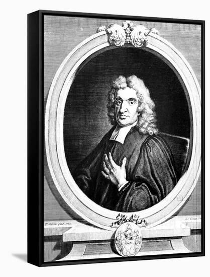 John Flamsteed, English Astronomer and Clergyman, 1712-George Vertue-Framed Stretched Canvas