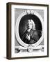 John Flamsteed, English Astronomer and Clergyman, 1712-George Vertue-Framed Giclee Print