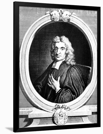 John Flamsteed, English Astronomer and Clergyman, 1712-George Vertue-Framed Giclee Print