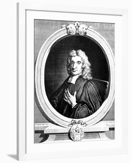 John Flamsteed, English Astronomer and Clergyman, 1712-George Vertue-Framed Giclee Print