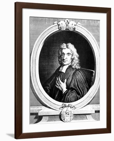 John Flamsteed, English Astronomer and Clergyman, 1712-George Vertue-Framed Giclee Print