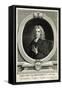 John Flamsteed-George Vertue-Framed Stretched Canvas