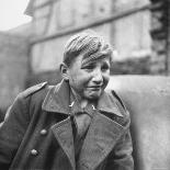 Fearful 15 Year Old German Luftwaffe Crying After Being Taken Prisoner by American Forces-John Florea-Photographic Print