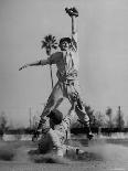 Japanese Karate Students Demonstrating Fighting-John Florea-Photographic Print