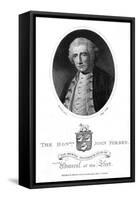 John Forbes, Admiral-George Romney-Framed Stretched Canvas