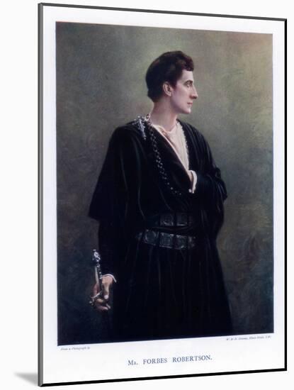 John Forbes-Robertson, British Actor and Theatre Manager, 1901-W&d Downey-Mounted Giclee Print