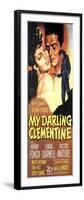 John Ford's My Darling Clementine, 1946, "My Darling Clementine" Directed by John Ford-null-Framed Giclee Print