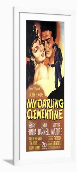 John Ford's My Darling Clementine, 1946, "My Darling Clementine" Directed by John Ford-null-Framed Giclee Print