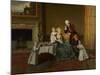 John, Fourteenth Lord Willoughby de Broke, and His Family, c.1766-Johann Zoffany-Mounted Giclee Print