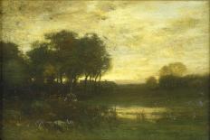 Landscape, 1890 (Oil on Canvas)-John Francis Murphy-Giclee Print