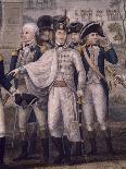 The British Surrendering their Arms to General Washington after the Defeat at York Town in Virginia-John Francis Renault-Giclee Print