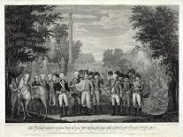 The British Surrendering their Arms to General Washington after the Defeat at York Town in Virginia-John Francis Renault-Giclee Print