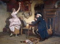 Flirtation, 1885-John Francis Rigaud-Mounted Giclee Print