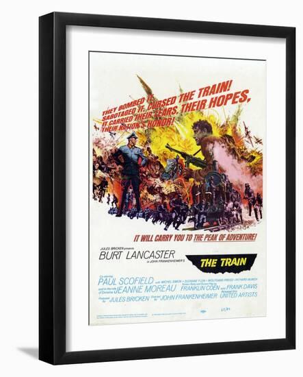 John Frankenheimer's the Train, 1964, "The Train" Directed by John Frankenheimer-null-Framed Giclee Print