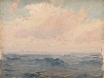 A Zeppelin Raid, 8 October 1915, C.1915-18 (Oil on Canvas)-John Fraser-Giclee Print