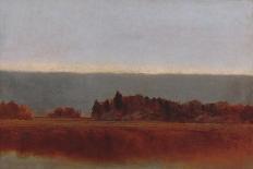 Along the Hudson-John Frederick Kensett-Framed Giclee Print