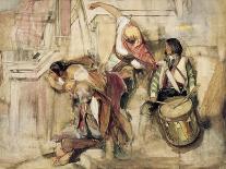 Spanish Peasants Dancing the Bolero, 1836-John Frederick Lewis-Giclee Print