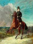 The Prince Consort On Horseback, 1841-John Frederick Senior Herring-Framed Giclee Print