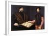 John Frederick the Magnanimous Playing Chess, 1552-Jan Cornelisz Vermeyen-Framed Giclee Print