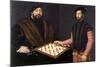 John Frederick the Magnanimous Playing Chess, 1552-Jan Cornelisz Vermeyen-Mounted Giclee Print