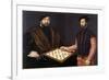 John Frederick the Magnanimous Playing Chess, 1552-Jan Cornelisz Vermeyen-Framed Giclee Print