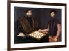 John Frederick the Magnanimous Playing Chess, 1552-Jan Cornelisz Vermeyen-Framed Giclee Print