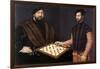 John Frederick the Magnanimous Playing Chess, 1552-Jan Cornelisz Vermeyen-Framed Giclee Print