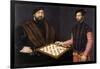 John Frederick the Magnanimous Playing Chess, 1552-Jan Cornelisz Vermeyen-Framed Giclee Print