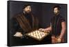 John Frederick the Magnanimous Playing Chess, 1552-Jan Cornelisz Vermeyen-Framed Stretched Canvas