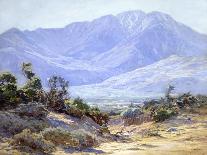 Mt. San Jacinto Near Palm Springs-John Frost-Framed Art Print