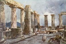 The Parthenon from the Northern End of the Eastern Portico of the Propylaea-John Fulleylove-Giclee Print