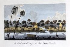 View of the Camp at the Java Creek, 1813-John Gabriel Stedman-Giclee Print