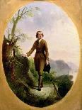 George Washington as a Young Surveyor, 1841-John Gadsby Chapman-Framed Giclee Print