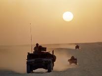 Saudi Arabia Army U.S Forces Mech. Equipment Kuwait Crisis-John Gaps III-Premium Photographic Print