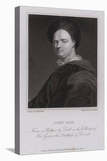 John Gay, English Poet and Dramatist-Michael Dahl-Stretched Canvas