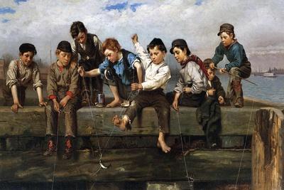 Boys Fishing, 1880