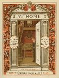 At Home - Victorian children's book-John George Sowerby-Giclee Print