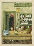 At Home - Victorian children's book-John George Sowerby-Giclee Print