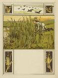 Victorian boy hunting ducks-John George Sowerby-Giclee Print